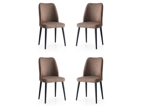 HANAH HOME Set 4 stolice Luna 673
