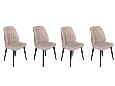 HANAH HOME Set 4 stolice Alfa 469 V4