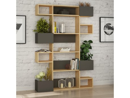 HANAH HOME Niho Oak Anthracite