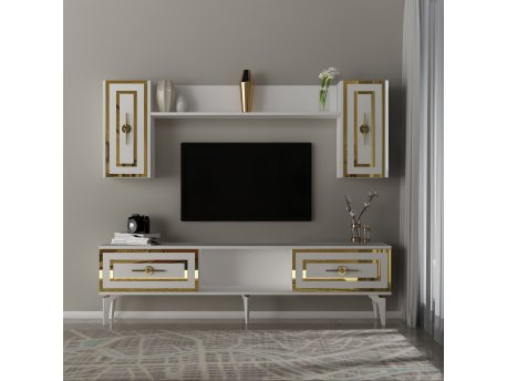 HANAH HOME TV polica Viola White
