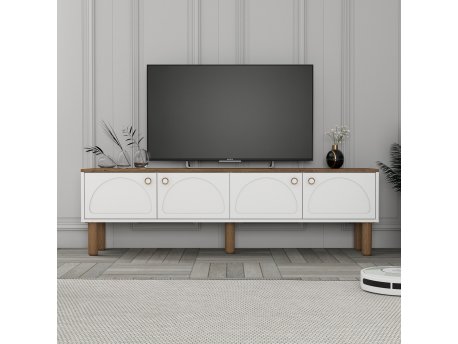 HANAH HOME TV polica Bohem 850 White