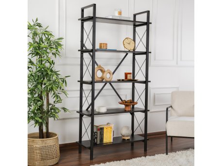 HANAH HOME Elysian Wood Black Black