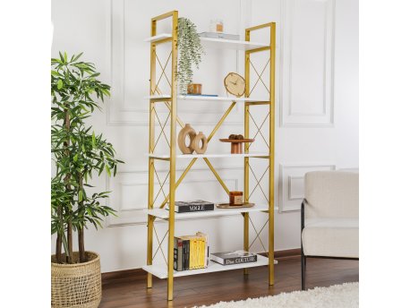 HANAH HOME Elysian White Gold