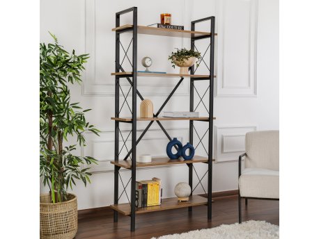 HANAH HOME Elysian Walnut Black