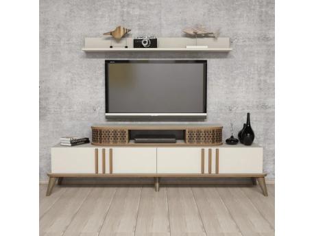 HANAH HOME TV polica Eylul Cream