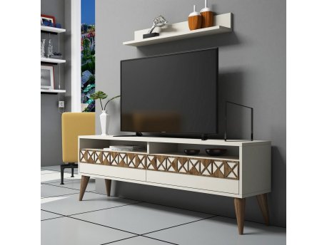 HANAH HOME TV polica Line Cream
