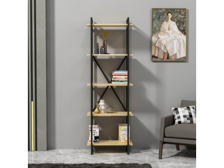 HANAH HOME Elston 600 2 Black Oak