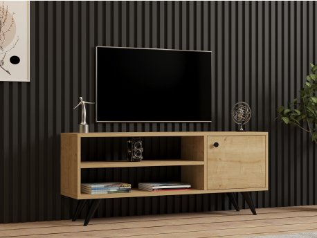 HANAH HOME TV polica Jena Oak