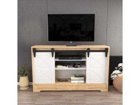 HANAH HOME TV polica Nisay Sapphire White