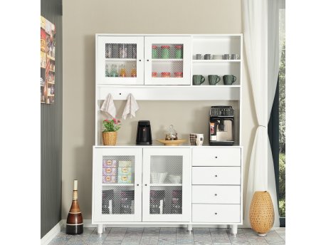 HANAH HOME Grano 140 White Višenamenski kabinet