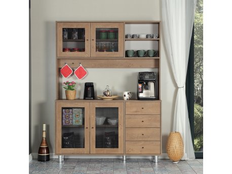 HANAH HOME Grano 140 Caucasian Oak Višenamenski kabinet