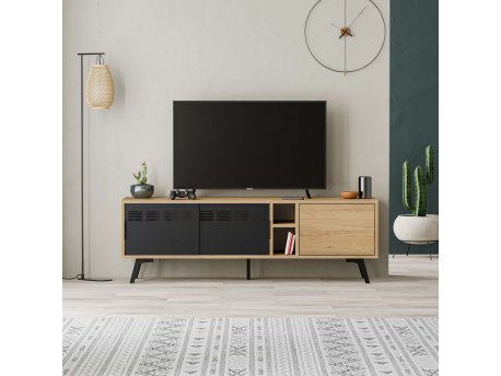 HANAH HOME TV polica Lulia Sapphıre Oak
