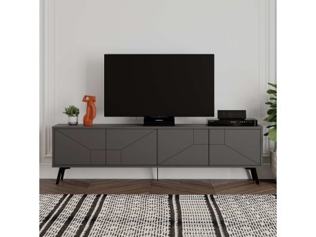 HANAH HOME TV polica Dune Anthracite