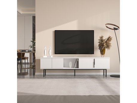 HANAH HOME TV polica Ramsey White