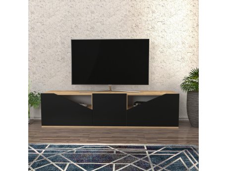HANAH HOME TV polica Carson Oak Anthracite