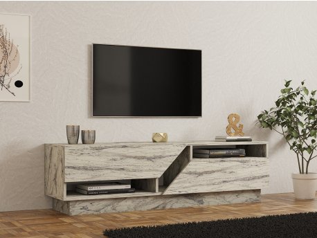 HANAH HOME TV polica Koza Freesia Marble