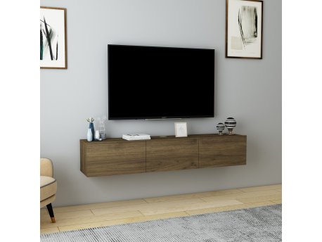 HANAH HOME TV polica Denby Walnut