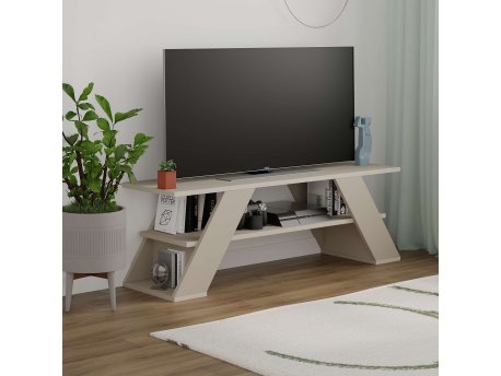 HANAH HOME TV polica Farfalla Sandstone