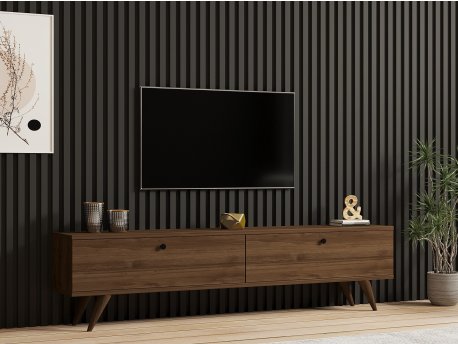 HANAH HOME TV polica Paris Walnut