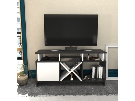 HANAH HOME TV polica Auburn Anthracite White