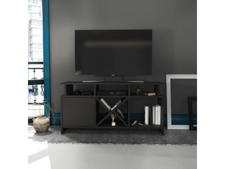 HANAH HOME TV polica Auburn Anthracite