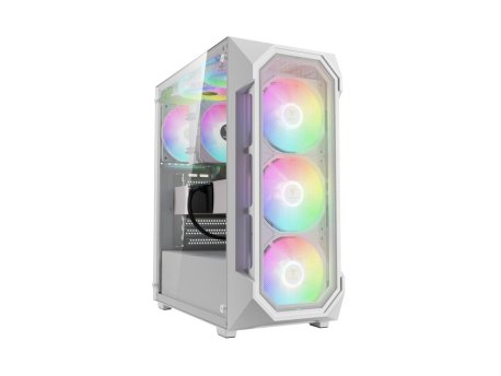 GAMDIAS Aura GC1 Elite RGB Belo midi kuciste