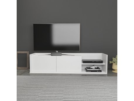 HANAH HOME TV polica Krog White