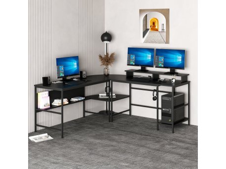 HANAH HOME Radni sto Greta Matte 7042 Black