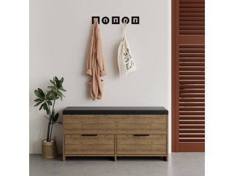 HANAH HOME Cove Shoe Bench Hitit