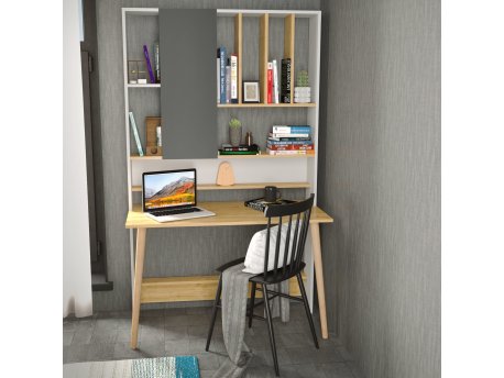 HANAH HOME Radni sto Wood White Oak