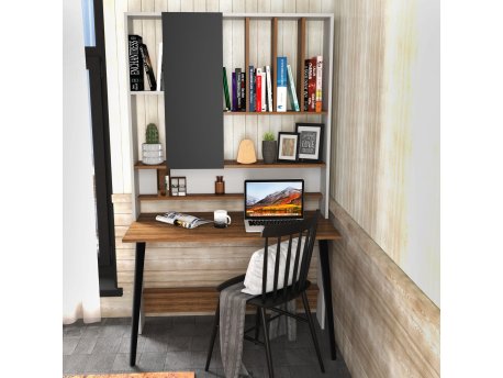 HANAH HOME Radni sto Wood White Walnut