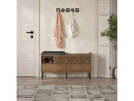 HANAH HOME Heaton Shoe Bench Hitit