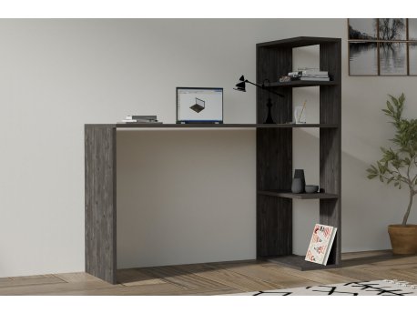 HANAH HOME Radni sto Burano Anthracite