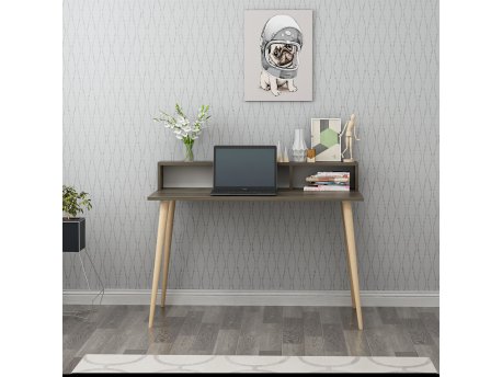 HANAH HOME Radni sto Ronas 120 Walnut