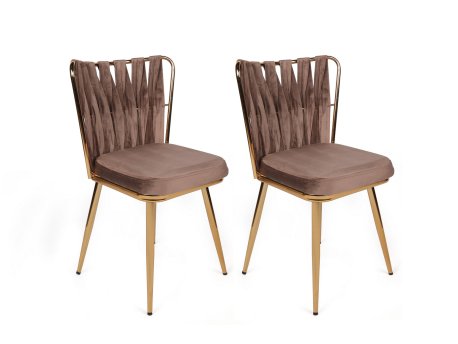 HANAH HOME Set 2 stolice Kusaklı 213 V2