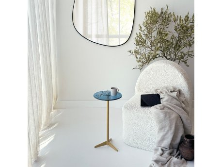 HANAH HOME Pomoćni stočić Solis 25 Gold Blue