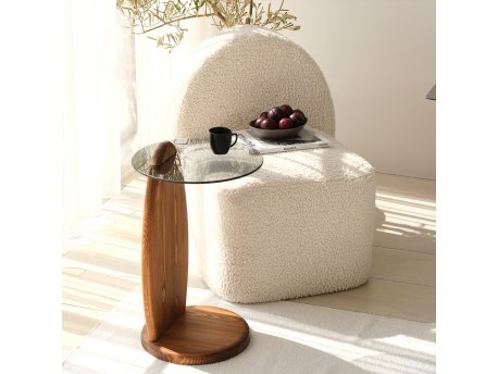 HANAH HOME Pomoćni stočić Surf Chesnut Fume