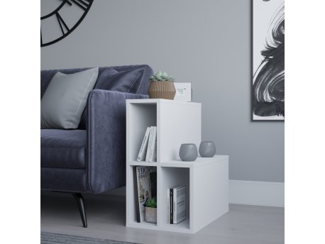 HANAH HOME Pomoćni stočić Lemont White