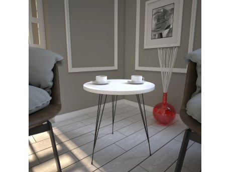 HANAH HOME Pomoćni stočić Sandalf White