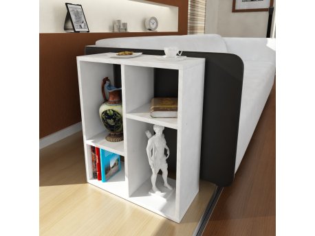HANAH HOME Pomoćni stočić Lupus White