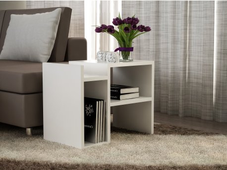 HANAH HOME Pomoćni stočić Piyon White
