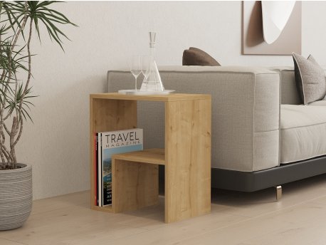 HANAH HOME Pomoćni stočić Yepa Sapphire Oak
