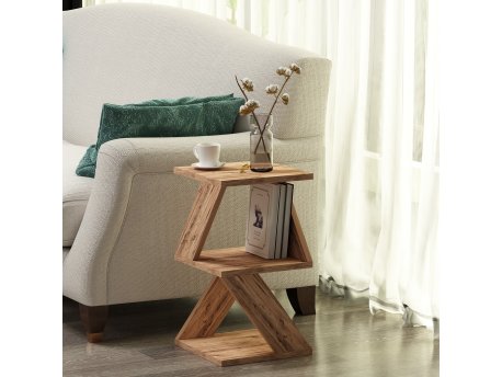 HANAH HOME Pomoćni stočić Albeni Atlantic Pine