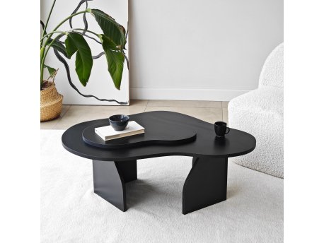 HANAH HOME Sto za dnevnu sobu Melted Black