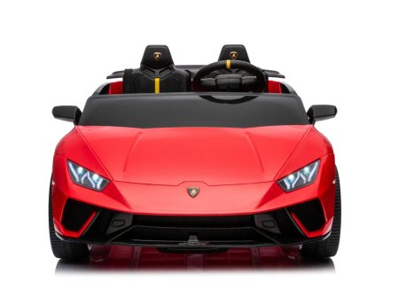 PREMIUM STIL Lamborghini Huracan crveni dvosed - Dečiji automobil na akumulator