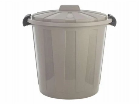 ESTIA Kanta za otpatke plastična (60l bež)