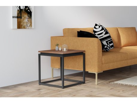 HANAH HOME Sto za dnevnu sobu Lale Walnut