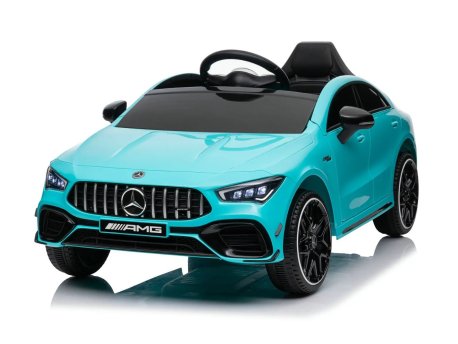 PREMIUM STIL Mercedes CLA 45 AMG 4x4 Plavi Tiffany - Dečiji automobil na akumulator