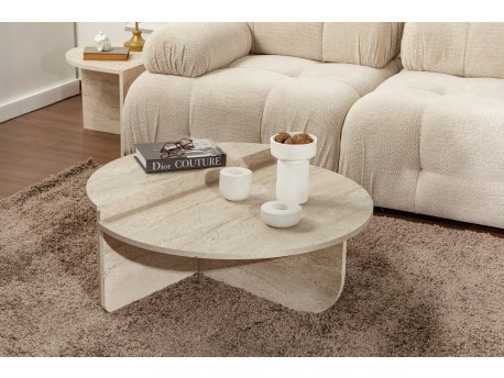 HANAH HOME Sto za dnevnu sobu Orion Travertine