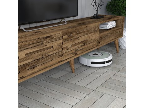 HANAH HOME Set za dnevnu sobu Valensiya Walnut